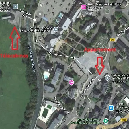 Apartment T2 Plein Centre Quartier Des Thermes Saint-Lary-Soulan